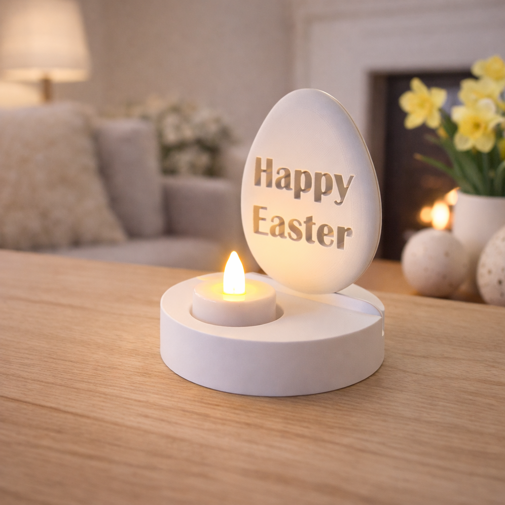 Miniatura 5 do modelo 3D Teelichthalter Ostern