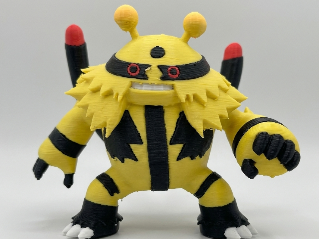 Figura de Electivire multicolor (Pokémon)