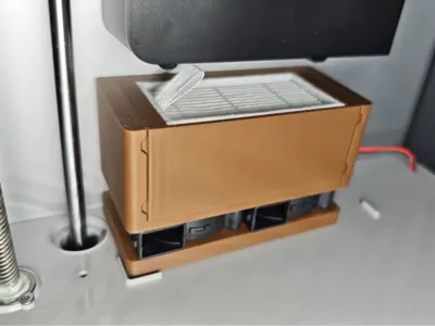 Tiny Cake for Bambu Lab X1C P1P HEPA+活性炭