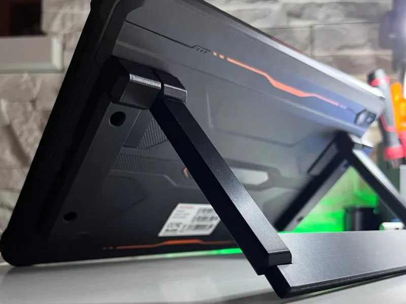Rugged Tablet Carry Handle & Kickstand