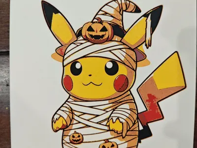 Pikachu Mummy
