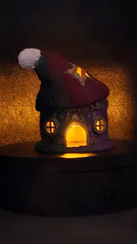 Maison de fée lumineuse de Noël — photo 6