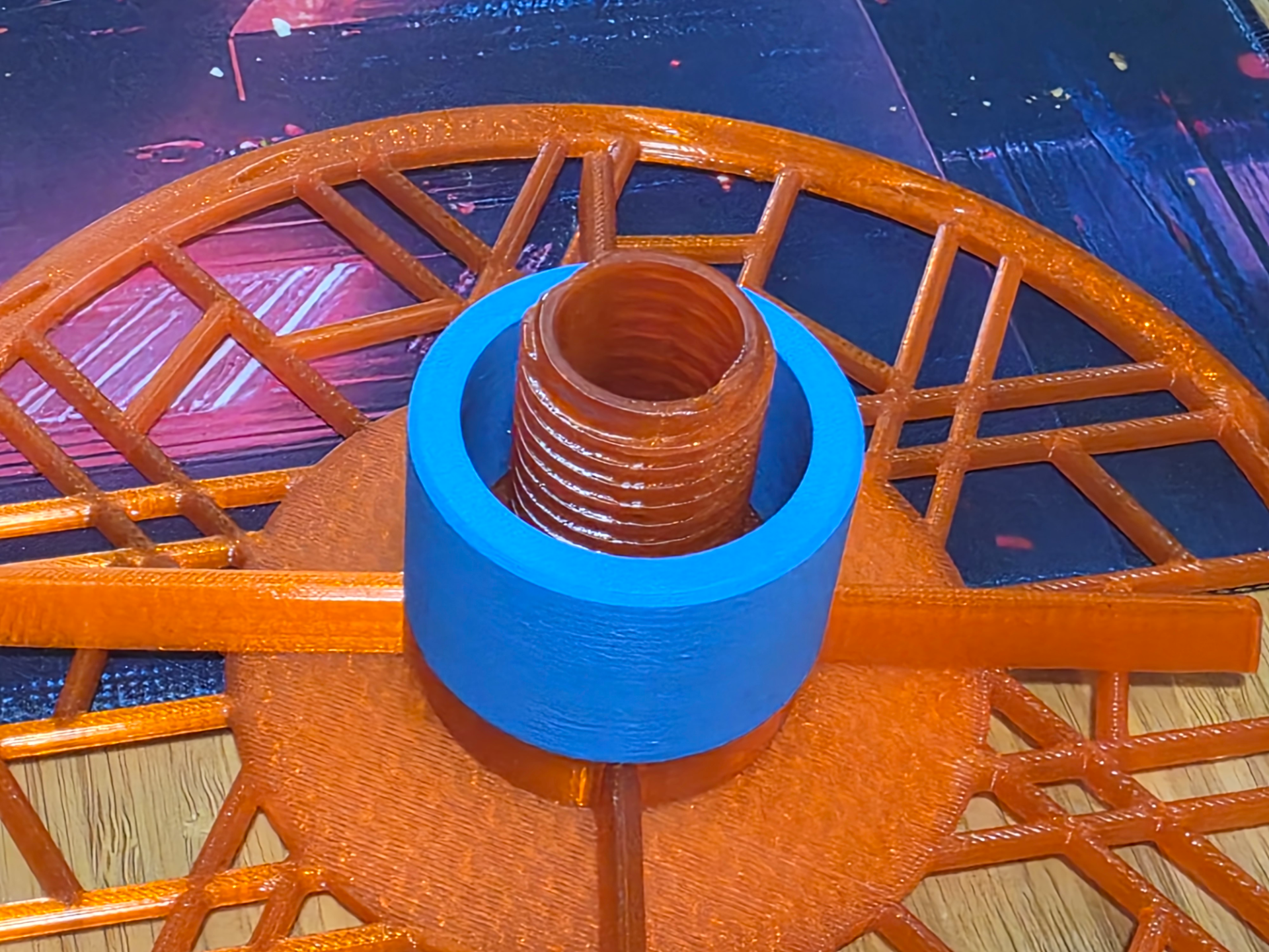 Concentric ring replacement - centered mini spool