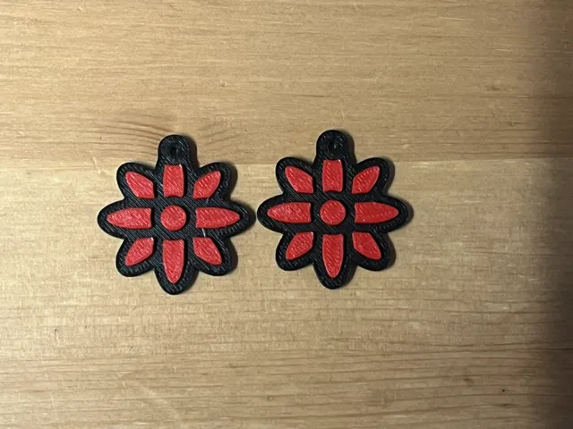 flower earrings
