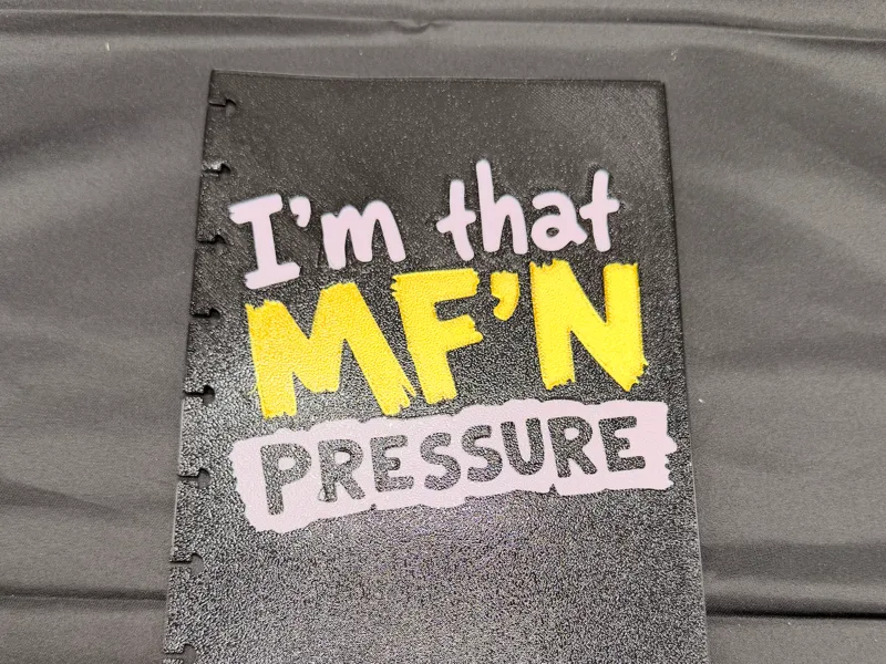 Pressure Discbound Cover (A5)