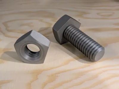 Five-Sided Bolt and Nut
