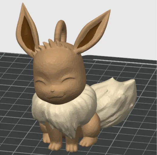 Eevee Christmas Tree Ornament