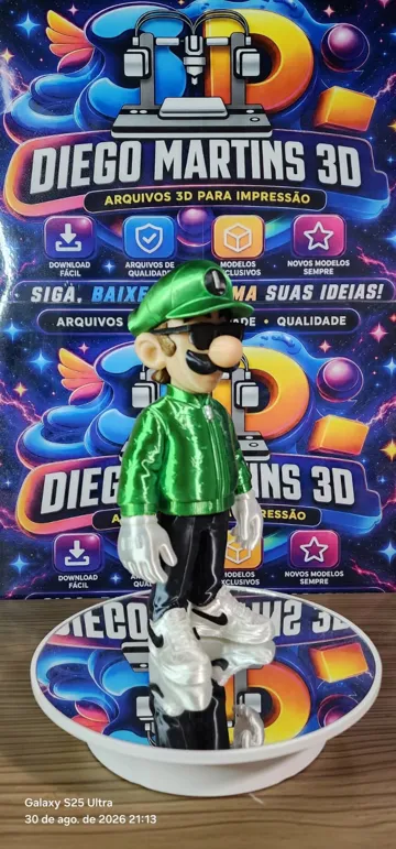 Accesorio para impresora 3D: LUIGI URBANO – STREET STYLE | NO AMS — vista de referencia 5