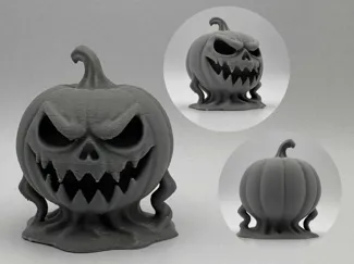 Haunted Pumpkin – Creepy Halloween Decoration