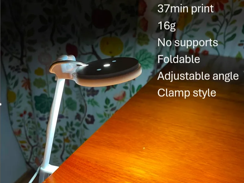 Simple Study desk LED kit Lamp v3-no supports