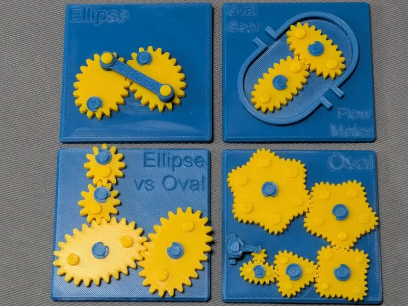 Ellipse Gears - Educational Model