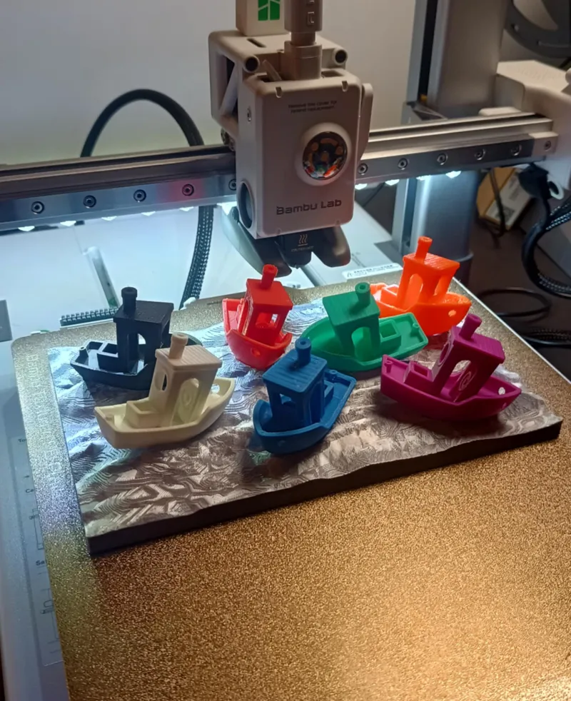 Ocean-Inspired Benchy Test Print Holder