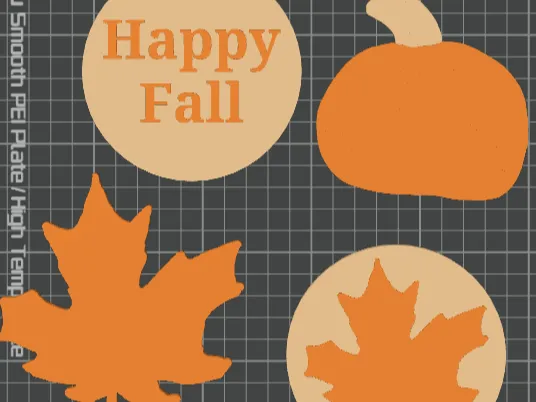 Fall Coasters