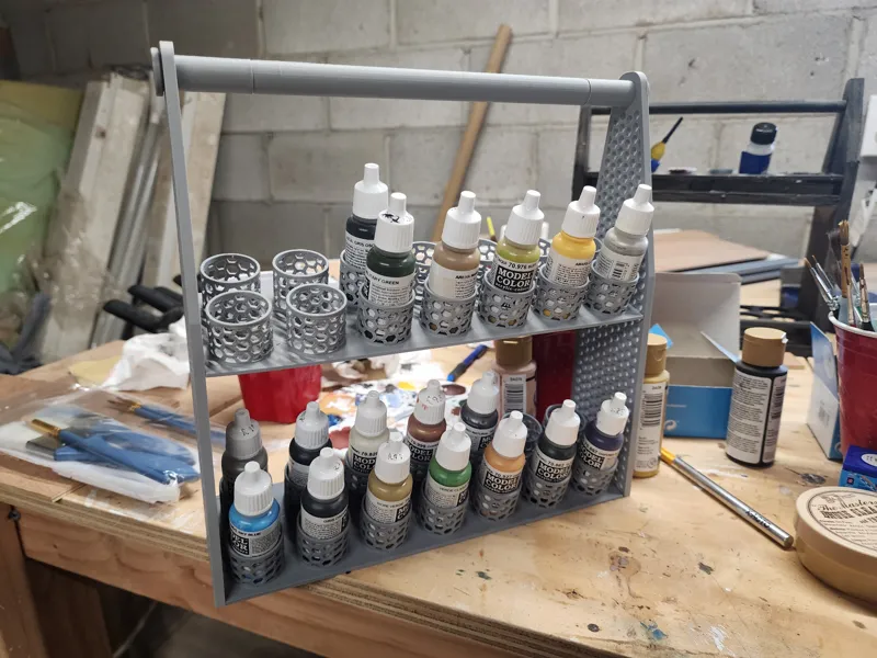 Vallejo Model Paint Rack