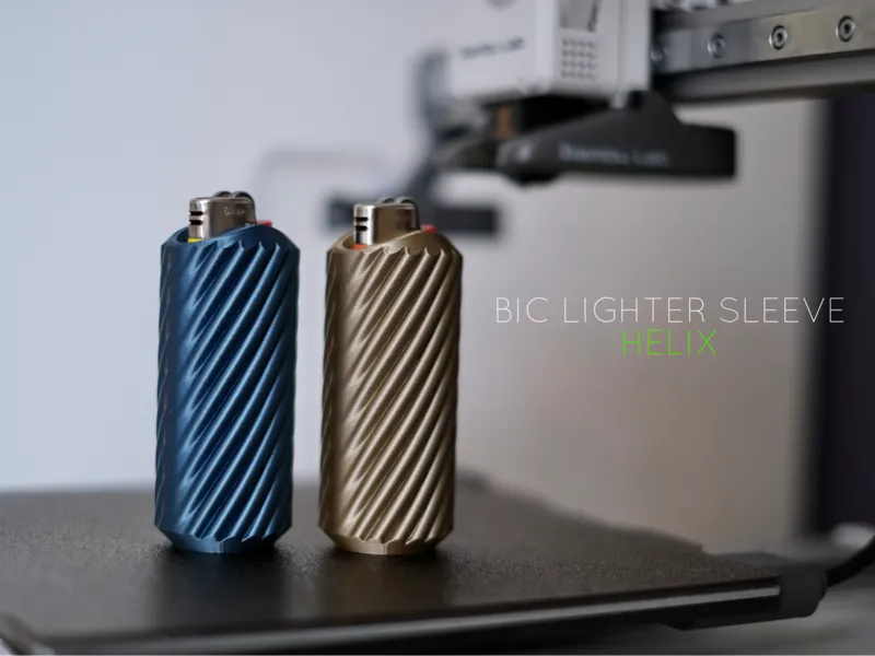 Bic Lighter Sleeve Helix 