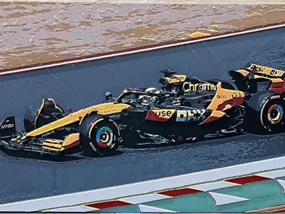 F1 2025 Japan GP McLaren/Piastri HueForge
