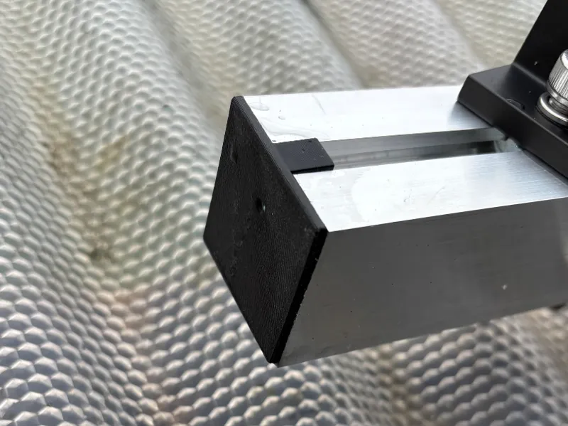 Endkappe für PV-Schiene T-Profil