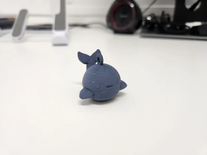 Whale Keychain