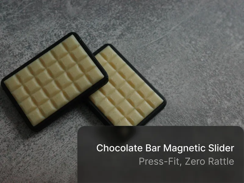 Magnet Bar - Tactile Fidget Slider - No Glue