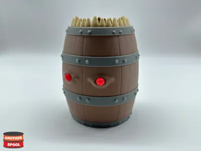 Mimic Pencil Barrel - Fiendish Desk Organizer