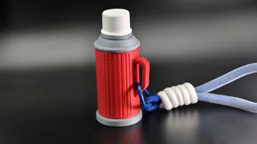 Modelo para impresión 3D: 保温壶储物罐挂件——妈妈再也不担心我不喝热水了 — vista de referencia 3