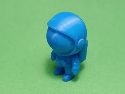 Cute Small Cartoon Astronaut