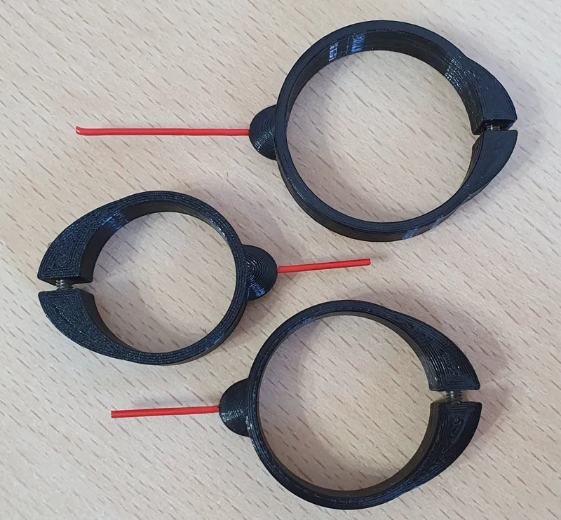Scope Parallax / Turret pointer - fixed and adjustable - 25mm, 30mm and 34mm