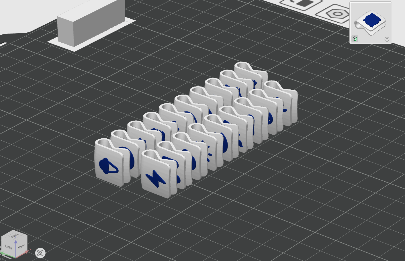 Miniatura 2 do modelo 3D Drink Marker - Cup Identifiers