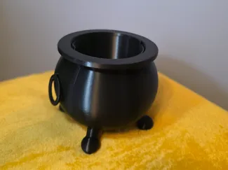 Halloween Cauldron Planter