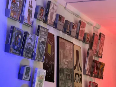 Wall displays for games
