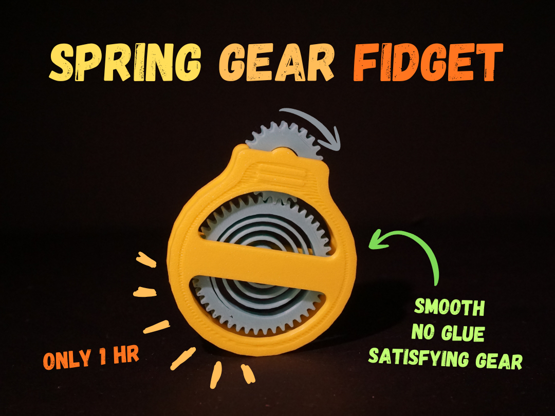 Spring Gear Fidget