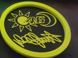 Valentino Rossi - VR 46 - The Doctor Coasters