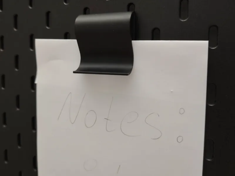 Ikea Skadis Notitzenhalter