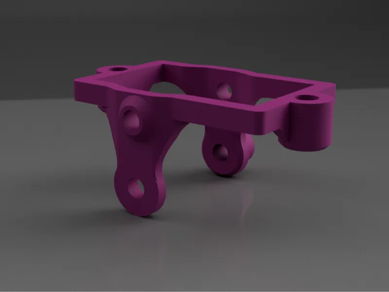 Injora 7kg Servo Mount TRX4M 