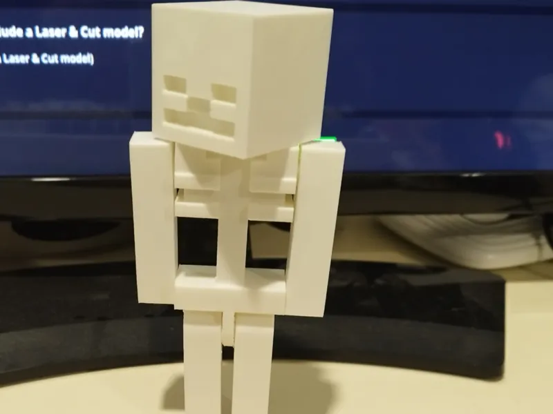 Minecraft Skeleton - Fully Articulated 