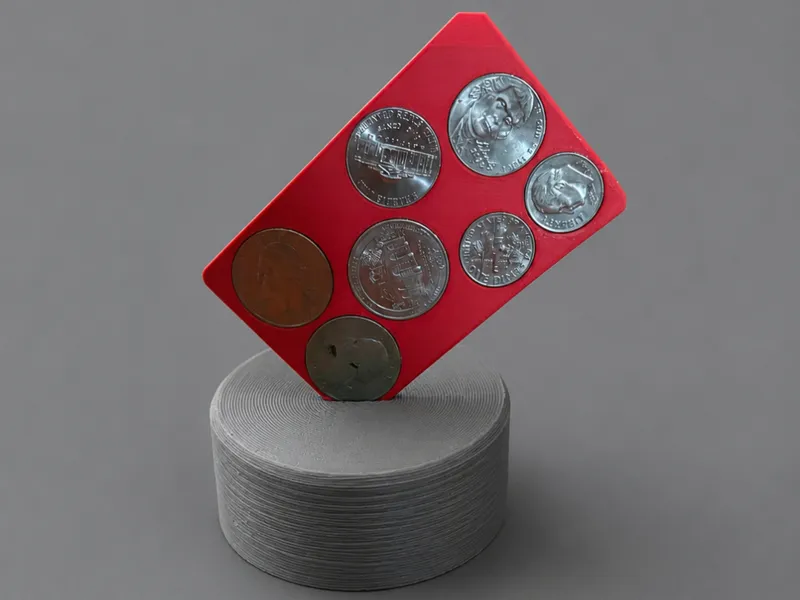 Coin Card PLA