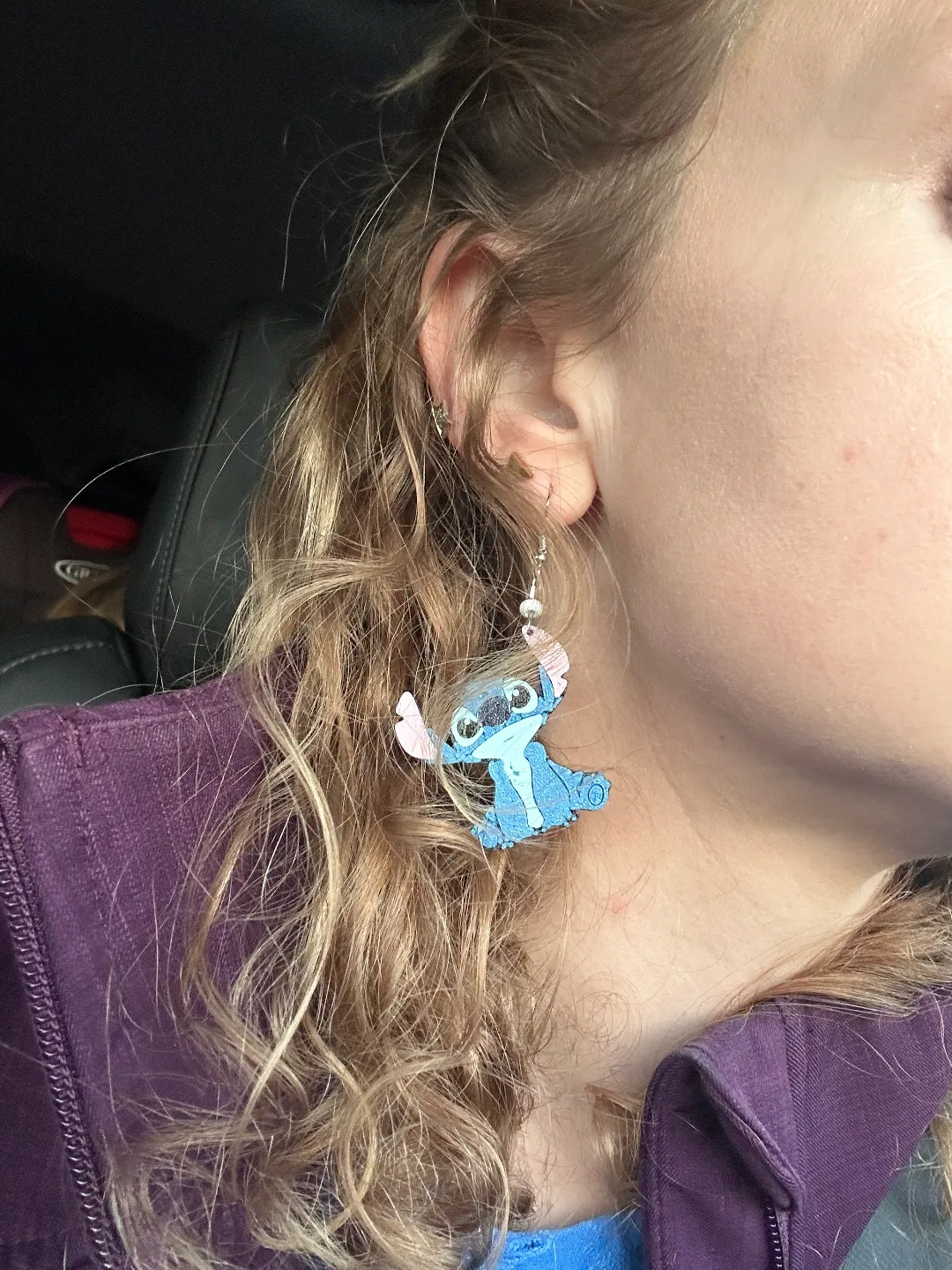 Stitch Earrings view 2