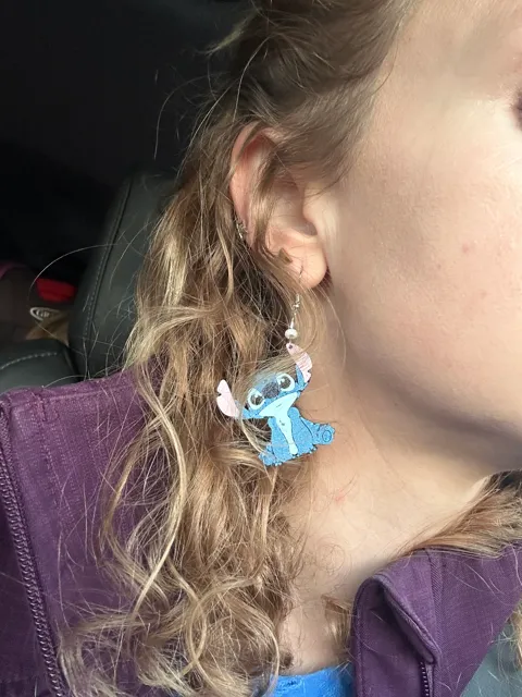 Stitch Earrings view 2