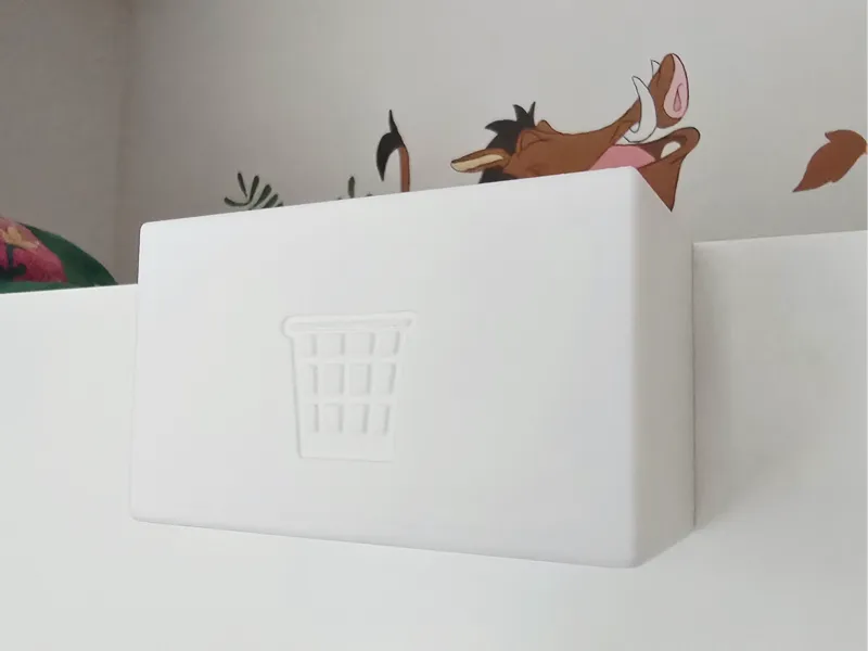 SMÅSTAD / STUVA Mini Trash Bin – Loft Bed Add-on