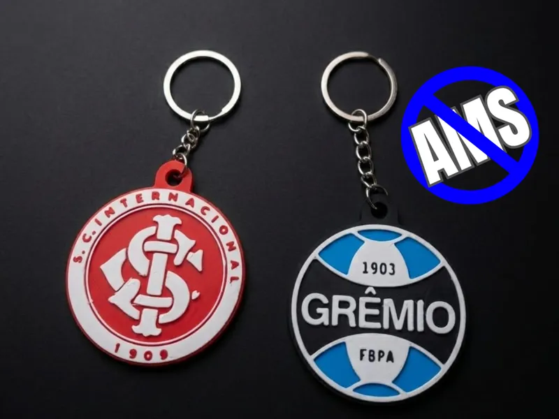 CHAVEIROS TIME INTERNACIONAL E GRÊMIO - SEM AMS