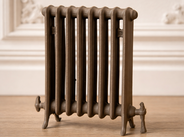 Victorian Cast Iron Radiator – Dollhouse Scale