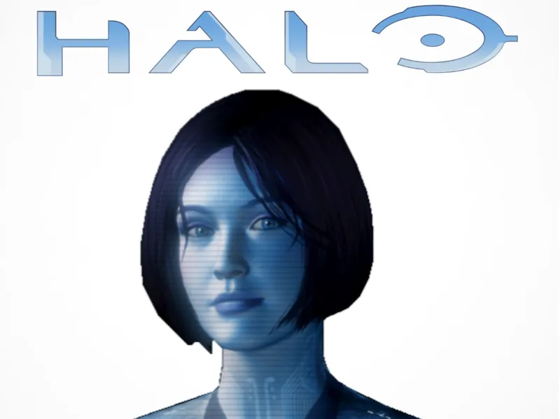 Cortana Halo Color Lithophane