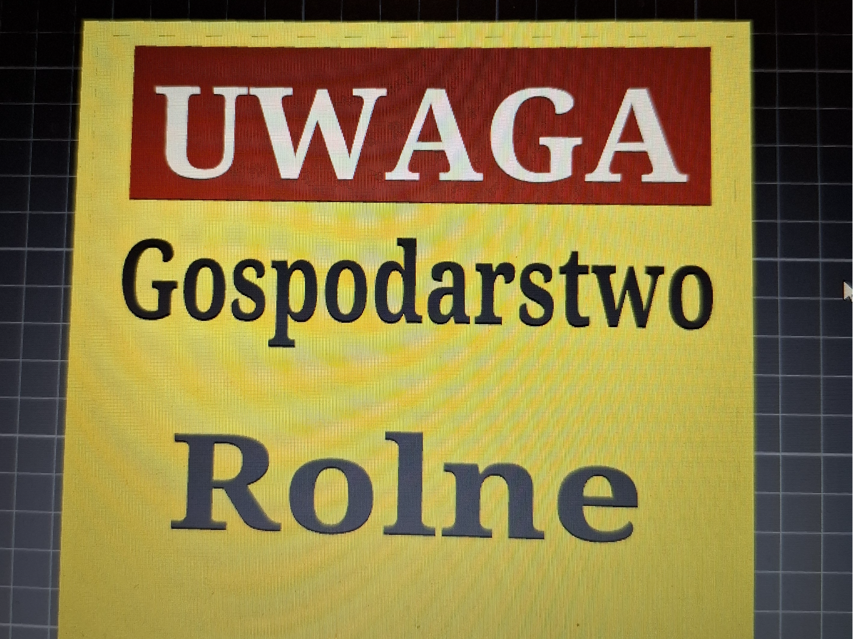 Tabliczka informacyjna 