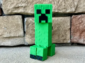 Accesorio para impresora 3D: Articulated Minecraft Creeper (No AMS) — vista de referencia 3