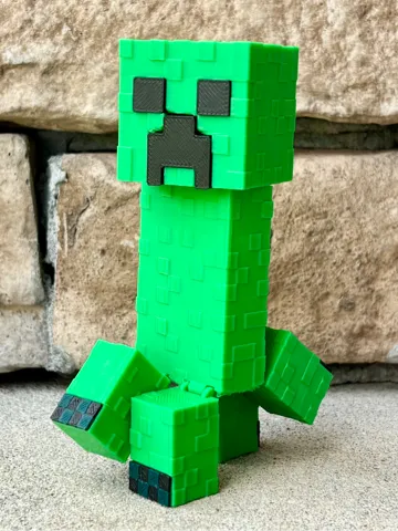 Accesorio para impresora 3D: Articulated Minecraft Creeper (No AMS) — vista de referencia 2