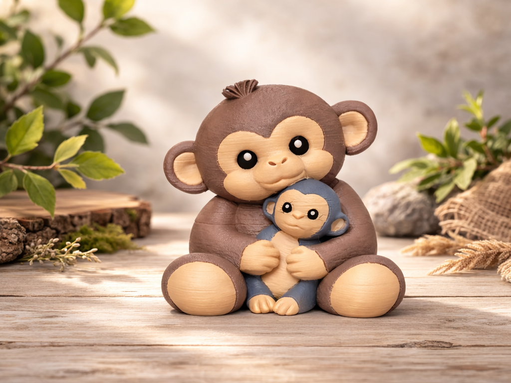 Monkey Punch – Cozy Animal Collection