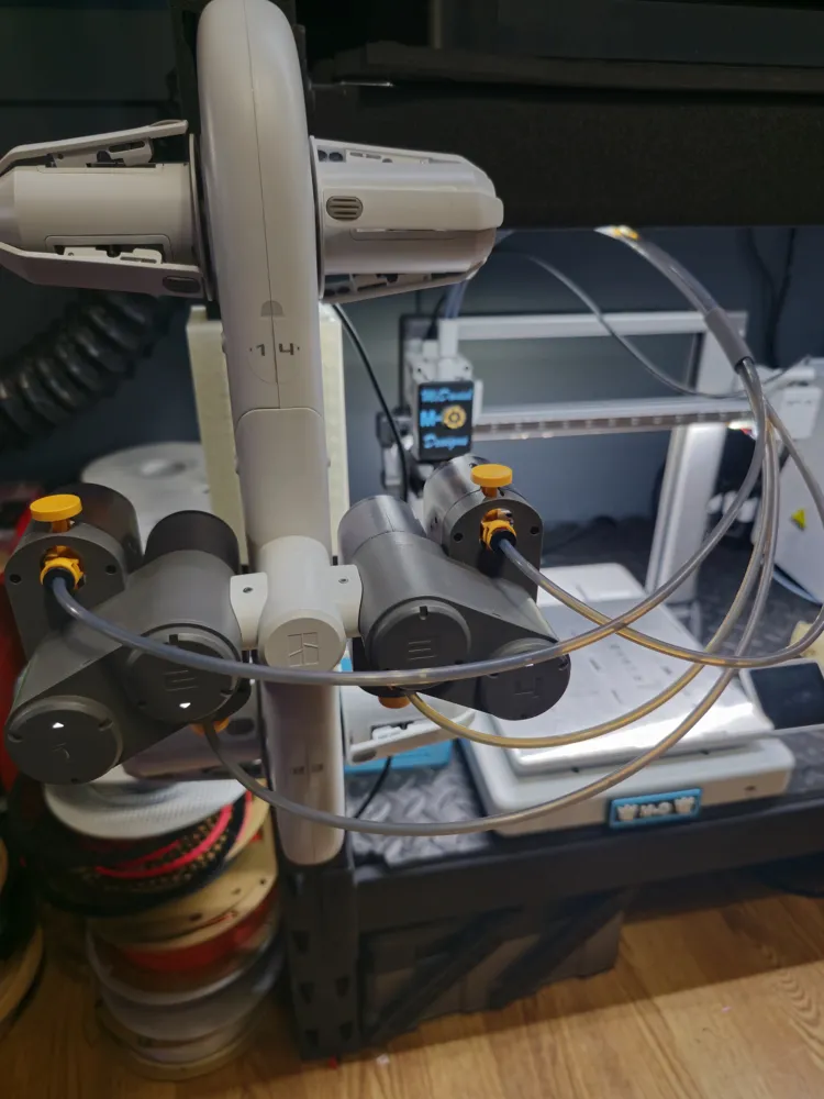 AMS Lite Rack Mount by McDanielDesigns MakerWorld: Download Free 3D Models