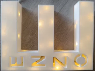 Prénom creux pour led ENZO