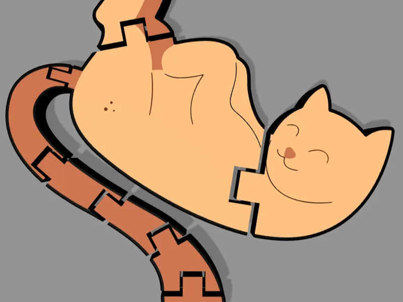 Flexi cat color