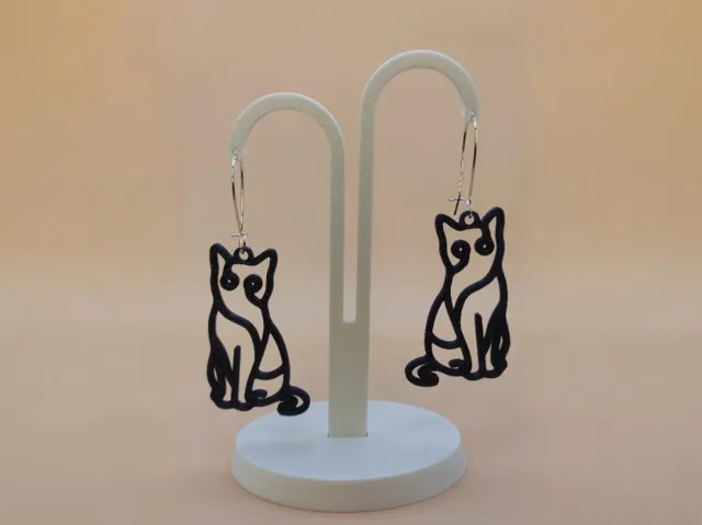 Cat-Owl Earring & Keychain